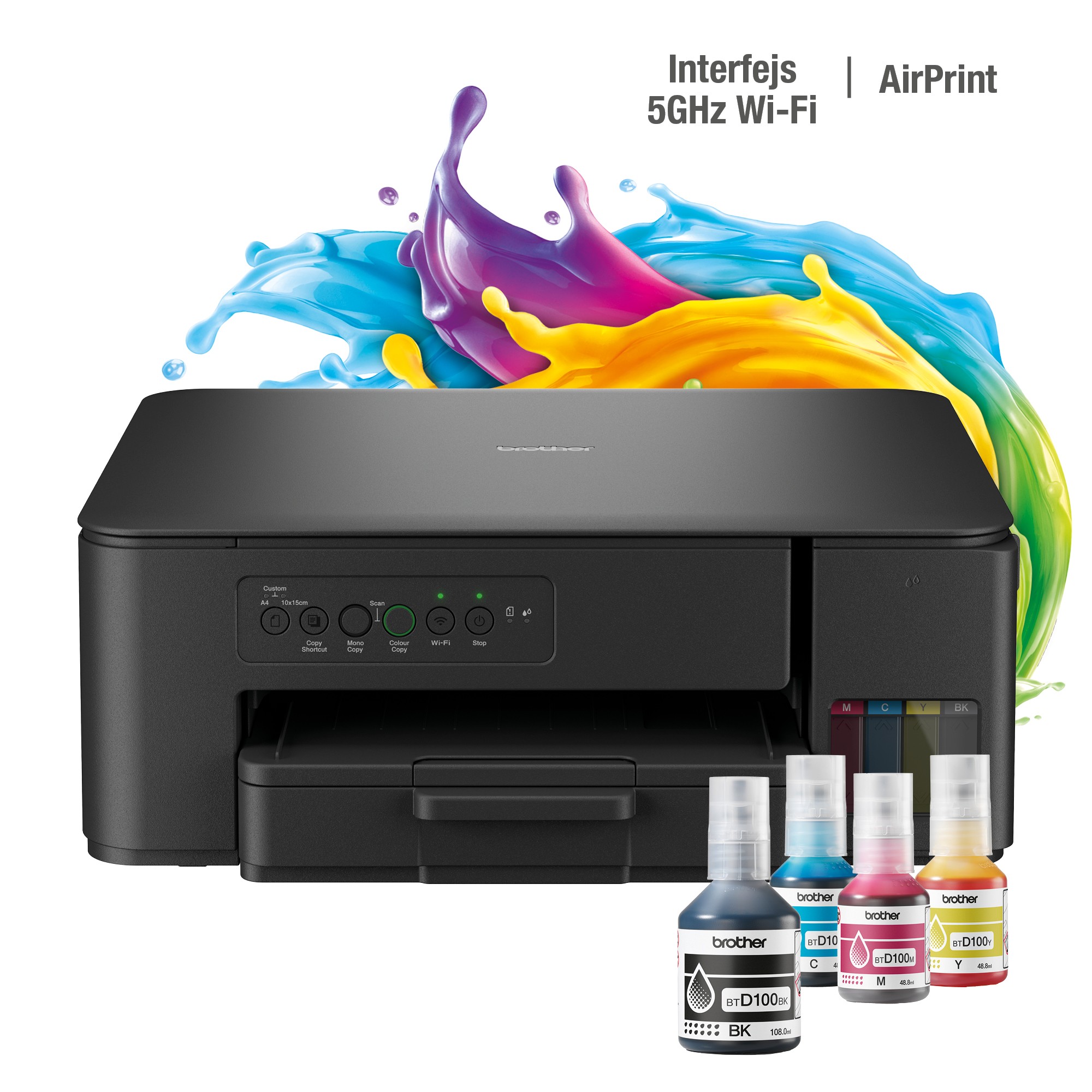 Urządzenie wielofunkcyjne Brother DCP-T430W